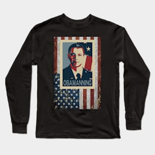 Obamanning Long Sleeve T-Shirt